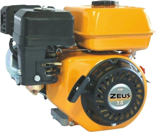 Zeus GE9M Motor pe benzină Patru timpi 270cc 9hp cu Pană (Rezervor 6.5lt)