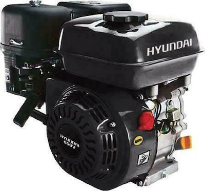 Hyundai 650QR2 Motor pe benzină Patru timpi 6.5hp cu Pană