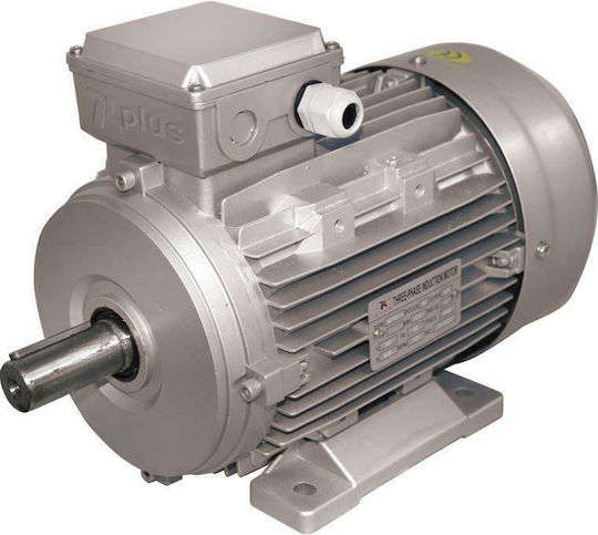 Plus MS 132S2-2 Τριφασικός Ηλεκτροκινητήρας 10hp Μέγιστων Στροφών 2800rpm με Σφήνα 380V