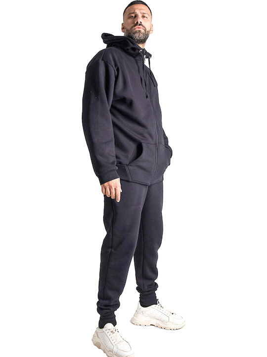 Black Hooded Cardigan