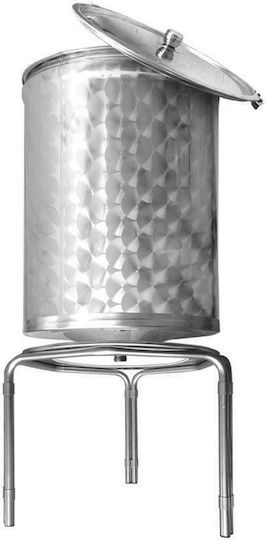 Sansone Δοχείο Inox Ανοικτού Τύπου Κωνικό 500lt 125.120