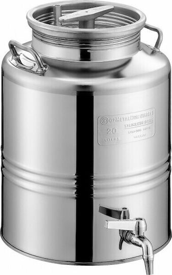 Metal Box Съд Inox 38SL180 Отворен връх/плоско дъно 30лт 38SL180-30