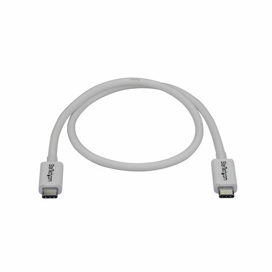 StarTech Thunderbolt 3 Kabel 100W Weiß 0.5m (TBLT34MM50CW)