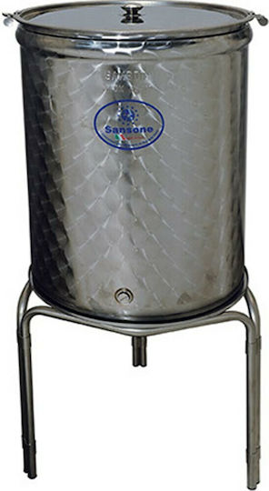 Sansone Δοχείο Inox Ανοικτού Τύπου Κωνικό 100lt 125.115