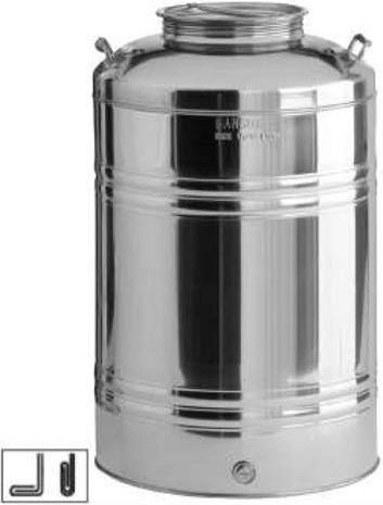 Aggraffati Δοχείο Inox Ανοικτού Τύπου Επίπεδο 20lt 693165