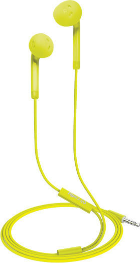 Celly Fun 35 Earbuds Handsfree with 3.5mm Connector Yellow