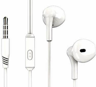 XO EP39 Earbuds Handsfree with 3.5mm Connector White