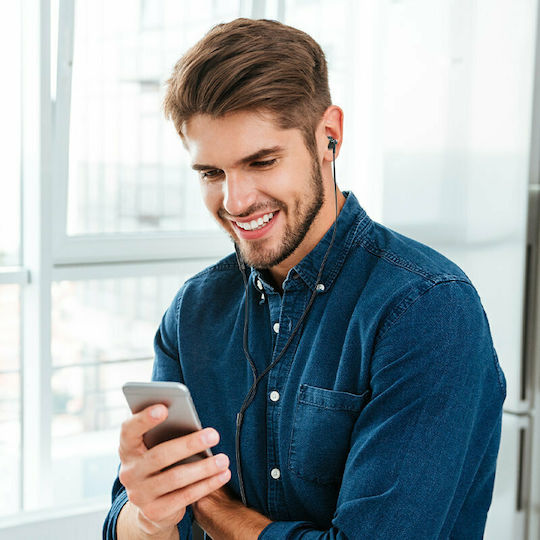Joyroom JR-EC03 Earbuds Handsfree με Βύσμα USB-C Μαύρο