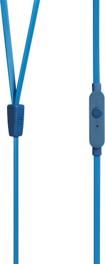 JBL Tune 160 In-ear Handsfree Headphones with Connector 3.5mm Light Blue