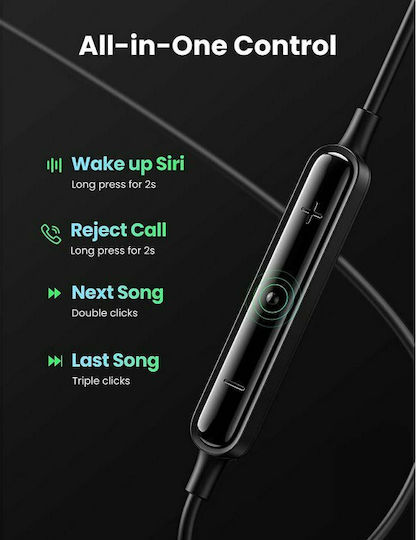 Ugreen 30638 Безжични Стерео с жак USB-C Черен