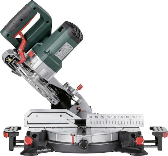 Metabo KS216M Miter Saw Electric with Power 1200W, Laser Guide, Cutting Disc Diameter 216mm & Cutting Speed 5000rpm