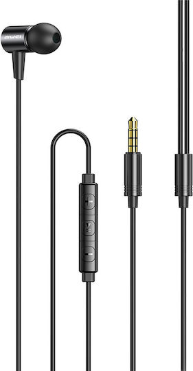 Awei L2 In-ear Handsfree με Βύσμα 3.5mm Μαύρο