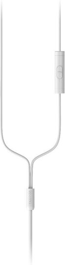 Philips TAA1105 Earbuds Handsfree με Βύσμα 3.5mm Λευκό