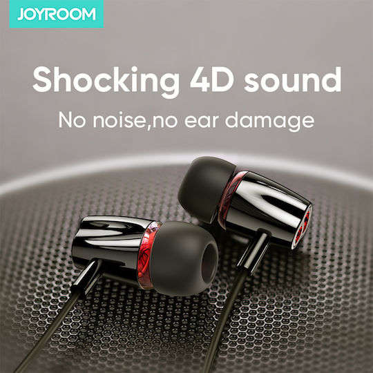 Joyroom EL114 In-ear Handsfree με Βύσμα 3.5mm Μαύρο