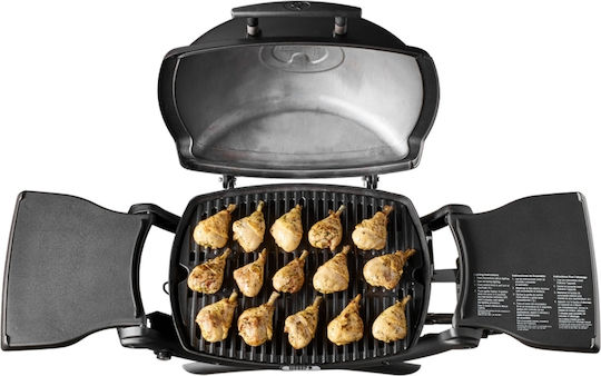 Weber Q1200 Φορητή Ψησταριά Υγραερίου Μαντεμένιας Σχάρας 43x32εκ. με 1 Εστία 2.49kW
