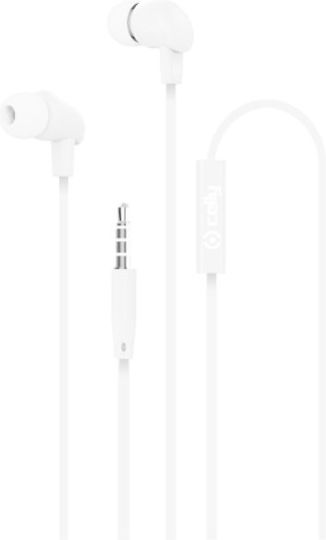 Celly UP600 In-ear Handsfree with 3.5mm Connector White