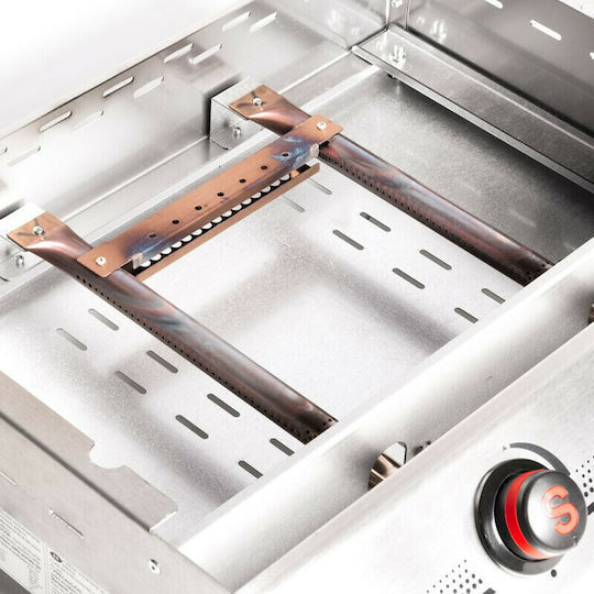 Somagic So Premium Ψησταριά Υγραερίου με 2 Εστίες 7kW