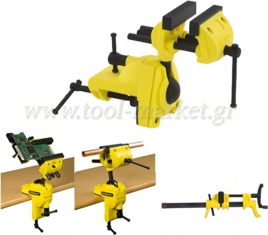 Stanley Fixed Multiple Angles Vise Steel with Maximum Opening 75mm