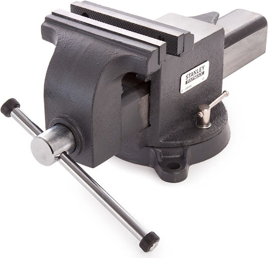 Stanley Rotating Countertop Vise Made of Cast Iron with Maximum Opening 125mm