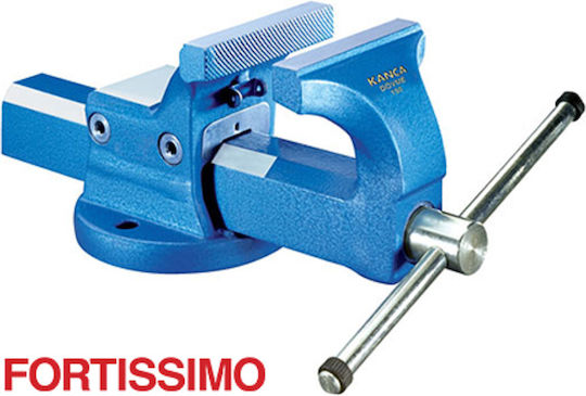 Kanca Fixed Countertop Vise Made of Steel with Maximum Opening 100mm