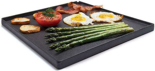 Broil King Baking Plate Double Sided with Cast Iron Flat & Grill Surface 42.92x21.08cm