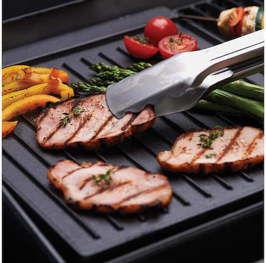 Broil King Regal/ Imperial Backblech Beidseitig mit glatter & geriffelter Oberfläche aus Gusseisen 30x49cm