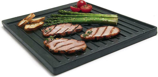 Broil King Monarch Baking Plate Double Sided with Cast Iron Flat & Grill Surface 38x28cm