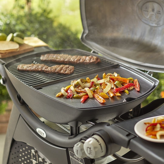 Weber Плоча за Печене с Чугун Плосък Повърхност 32.8x45x2.8см.