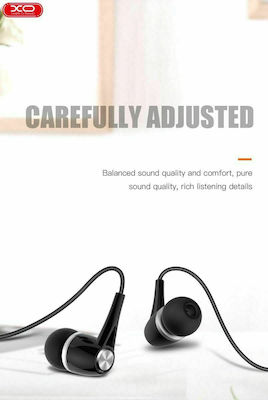 XO EP21 In-ear Handsfree with 3.5mm Connector Black