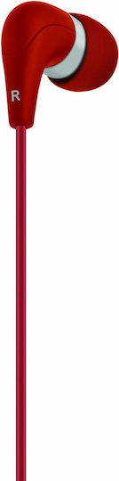 Acme Groovy HE15 In-ear Handsfree με Βύσμα 3.5mm Κόκκινο