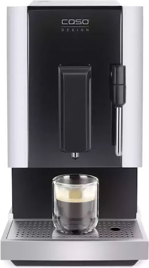 Caso Café Crema One Automat Espressoare 1350W Presiune 19bar cu Râșniță Neagră 1881