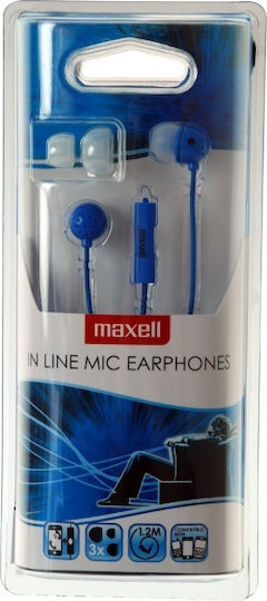Maxell EC-Mic Безжични Стерео с жак 3.5mm Син