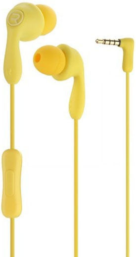 Remax RM-505 In-Ear Freihändig Kopfhörer mit Stecker 3.5mm Gelb