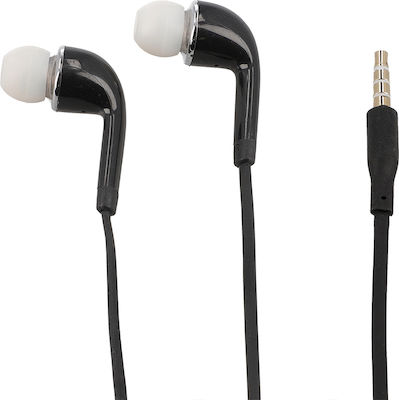 Lamtech Mobile Earphones In-ear Handsfree με Βύσμα 3.5mm Μαύρο