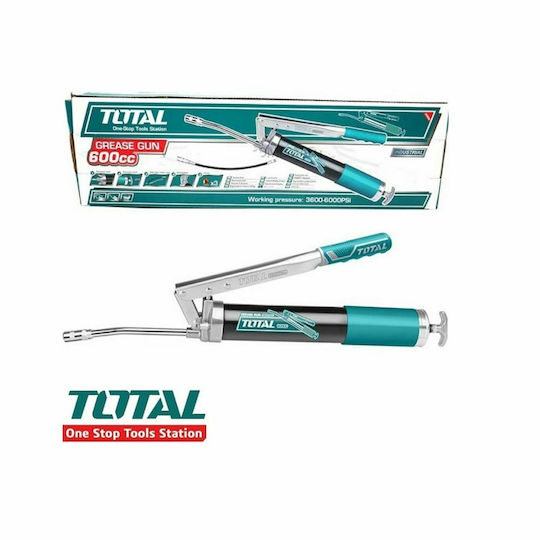 Total Fettpresse Hand mit doppeltem Arbeitskolben 0.6kg