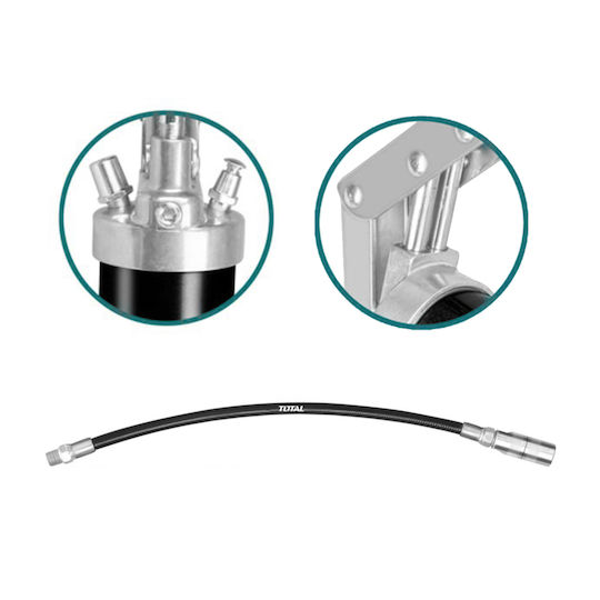 Total Fettpresse Hand mit doppeltem Arbeitskolben 0.6kg