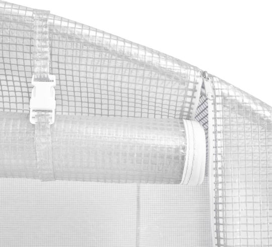 vidaXL 45748 Greenhouse Tunnel with Metal Frame 1.5x3x2m