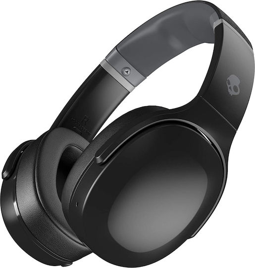 Skullcandy Crusher EVO Ασύρματα / Ενσύρματα Over Ear Ακουστικά με 40 ώρες Λειτουργίας και Quick Charge Μαύρα