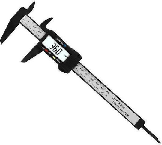 Optum 25131 Ψηφιακό Παχύμετρο με Ακρίβεια 0.1mm & Εύρος Μέτρησης έως 150mm