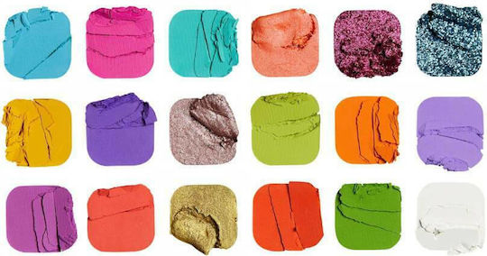 Revolution Beauty Forever Flawless Eye Shadow Palette in Solid Form Bird of Paradise 19.8gr