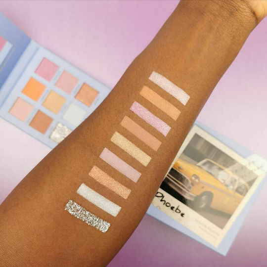 Revolution Beauty Friends Eye Shadow Palette in Solid Form Phoebe
