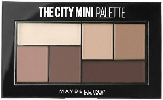 Maybelline The City Mini Lidschattenpalette Matt in fester Form 480 Matte About Town 6gr