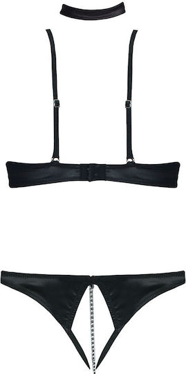 Cottelli Collection Sexy Σετ Εσωρούχων Black