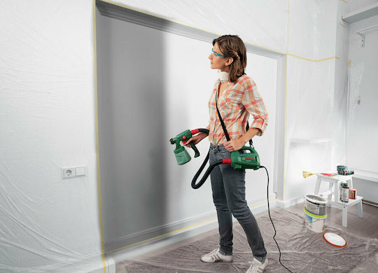 Bosch PFS 2000 Electric Paint Spray Gun 440W with 0.8lt Container 0603207300