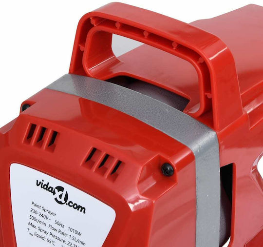 vidaXL Pistol Electric De Vopsit 1010W