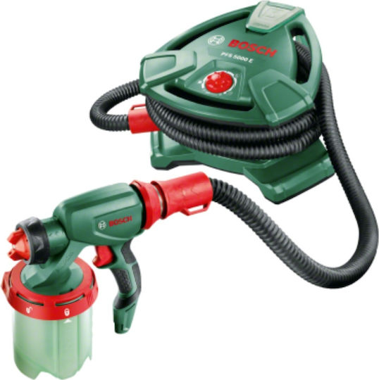 Bosch PFS 5000E Pistol de vopsit electric cu recipient de 1lt