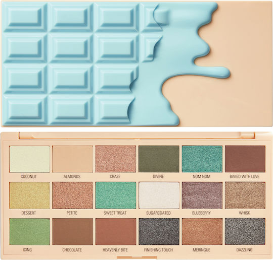 Revolution Beauty I Heart Chocolate Lidschattenpalette in fester Form Macaroons 18.8gr