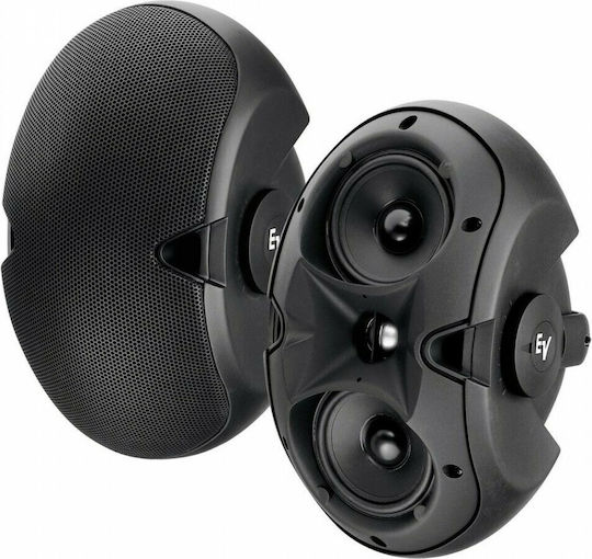 Electro-Voice EVID 6.2 Παθητικά Επιτοίχια Ηχεία 150W (Ζεύγος) Μαύρα