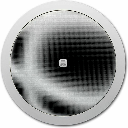 Apart Audio CM-6E Παθητικό Ηχείο Οροφής 15W (Τεμάχιο) Λευκό