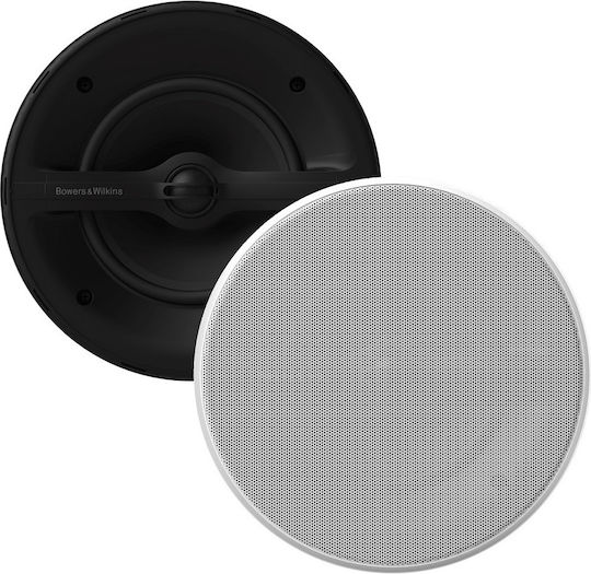 Bowers & Wilkins CCM382 Ηχεία Οροφής 80W (Ζεύγος) Μαύρα